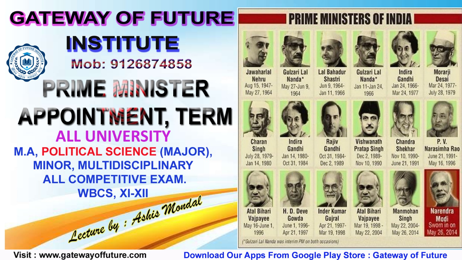 PRIME MINISTER APPOINTMENT , TENURE